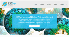 Desktop Screenshot of kxtbio.com